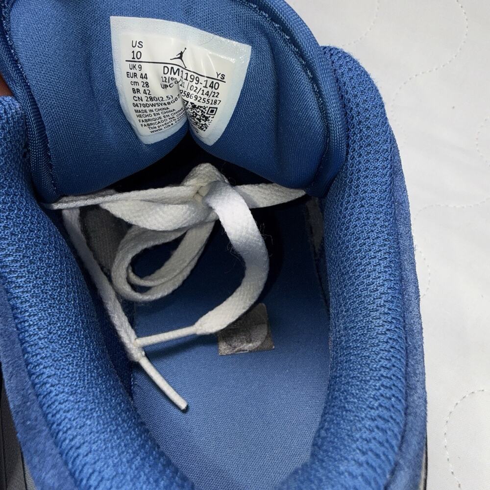 Jordan Air Jordan 1 Low Shoes Mens Size 10 White Blue Elephant DM1199-140 - Picture 11 of 12